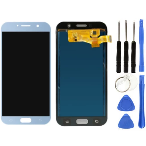 TE Samsung A7 2017 A720F Uyumlu Lcd Ekran Servis Mavi ürün görseli 1