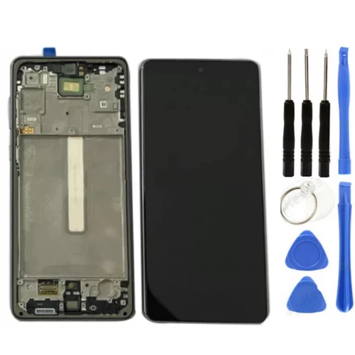 TE Samsung A73 5G A736F Uyumlu A Kalite Çıtalı Lcd Ekran ürün görseli 1