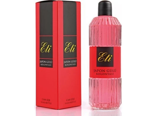 Eti Japon Gülü Kolonyası 325 ml Cam Şişe - Kutulu ürün görseli 1