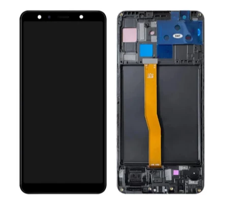 TE Samsung A7 2018 A750F Uyumlu A Kalite Çıtalı Lcd Ekran ürün görseli 1