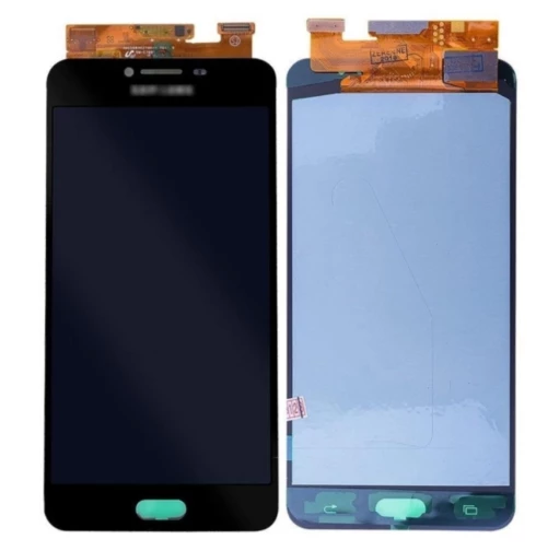 TE Samsung C7 C7000 Uyumlu OLED Lcd Ekran Dokunmatik Siyah ürün görseli 1