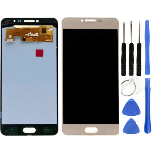 TE Samsung C7 C7000 Uyumlu A Kalite Lcd Ekran Gold + Tamir Seti ürün görseli 1