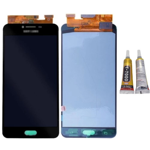 TE Samsung C7 C7000 Uyumlu A Kalite Lcd Ekran Siyah + B7000 ürün görseli 1