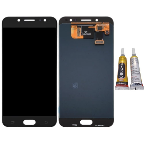 TE Samsung C8 C7100 Uyumlu A Kalite Lcd Ekran Siyah + B7000 ürün görseli 1