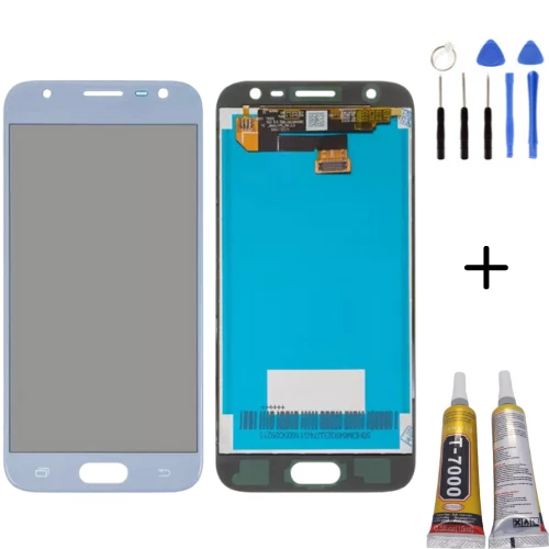 TE Samsung J3 PRO J330 Uyumlu Lcd Ekran Mavi + Montaj Kiti ürün görseli 1