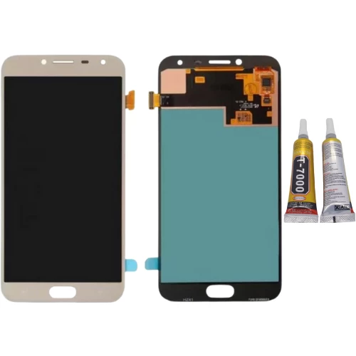 TE Samsung J4 J400 Uyumlu Lcd Ekran Servis Gold + B7000 ürün görseli 1