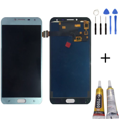 TE Samsung J4 J400 Uyumlu OLED Lcd Ekran Mavi + Montaj Kiti ürün görseli 1