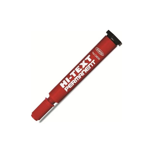 Hi-Text Markör Kesik Uçlu Kırmızı 830PC ürün görseli 1