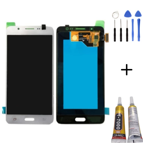 TE Samsung J4 Core J410 Uyumlu OLED Lcd Ekran Beyaz +Montaj Kiti ürün görseli 1
