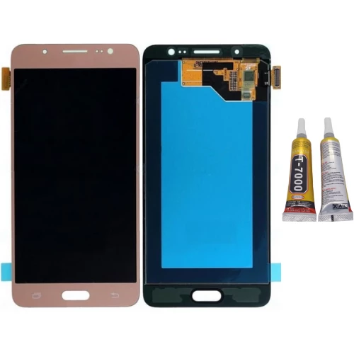 TE Samsung J4 Core J410 Uyumlu Lcd Ekran Servis Gold + B7000 ürün görseli 1