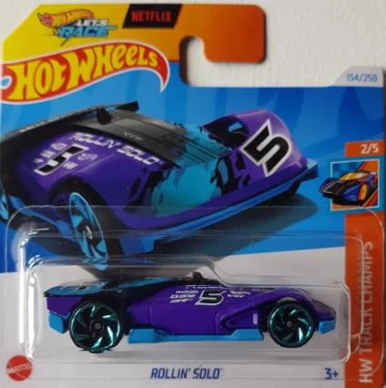 Hot Wheels Tekli Arabalar Rollin' Solo' HTC06 ürün görseli 1