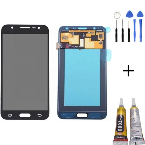 TE Samsung J7 J700 Uyumlu A Kalite Lcd Ekran Siyah + Montaj Kiti ürün görseli 1