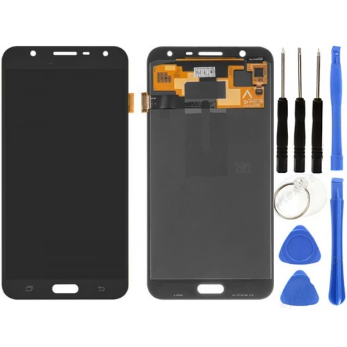TE Samsung J7 Core J701 Uyumlu Lcd Ekran Siyah + Tamir Seti ürün görseli 1