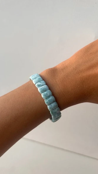 Larimar bileklik - Resim 2