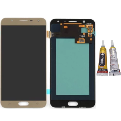 TE Samsung J7 Duo J720 Uyumlu Lcd Ekran Gold + B7000 ürün görseli 1