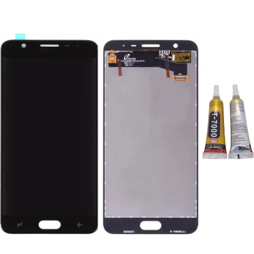 TE Samsung J7 Prime 2 G611 Uyumlu A Kalite Lcd Ekran Siyah + B7000 ürün görseli 1