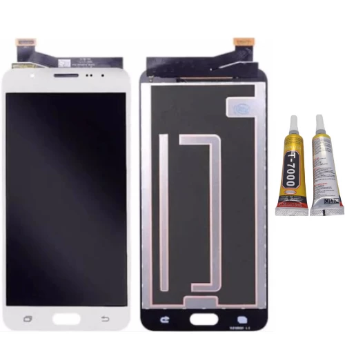 TE Samsung J7 Prime 2 G611 Uyumlu Lcd Ekran Servis Beyaz + B7000 ürün görseli 1