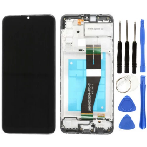 TE Samsung M02S M025 Uyumlu Çıtalı A Kalite Lcd Ekran + Tamir Seti ürün görseli 1