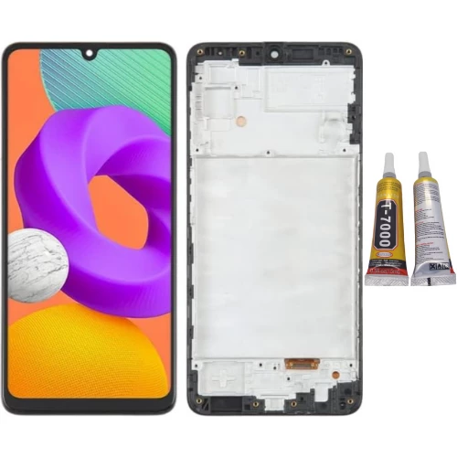 TE Samsung M22 M225 Uyumlu Çıtalı Lcd Ekran Servis + B7000 ürün görseli 1