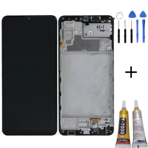 TE Samsung M32 M325 Uyumlu Çıtalı Lcd Ekran + Montaj Kiti ürün görseli 1