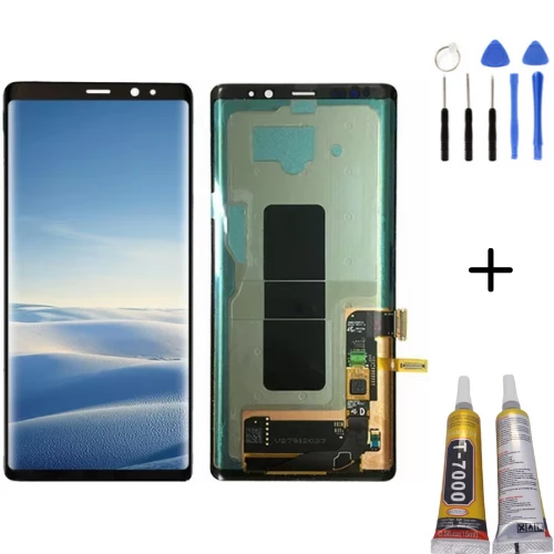TE Samsung Note 8 N950 Uyumlu OLED Lcd Ekran + Montaj Seti ürün görseli 1