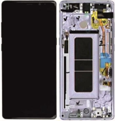 TE Samsung Note 8 N950 Uyumlu Çıtalı OLED Lcd Ekran Beyaz ürün görseli 1