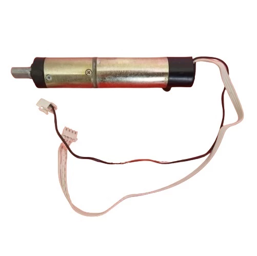 Yenilenmiş DC 12V 15 RPM (Çap 25mm) Redüktörlü Encoderli DC Motor - Perde Projeksiyon Motoru ürün görseli 1