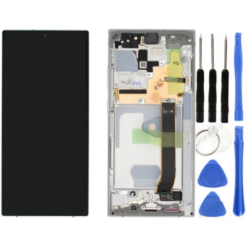 TE Samsung Note 20 Ultra N985 Uyumlu Çıtalı A Kalite Lcd Ekran Yeşil ürün görseli 1