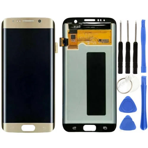TE Samsung S7 Edge G935F Uyumlu A Kalite Lcd Ekran Gold ürün görseli 1