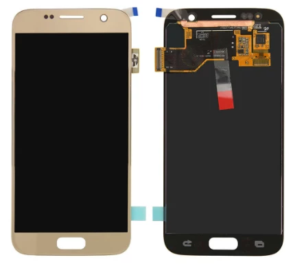 TE Samsung S7 G930F Uyumlu Lcd Ekran Dokunmatik Servis Gold ürün görseli 1
