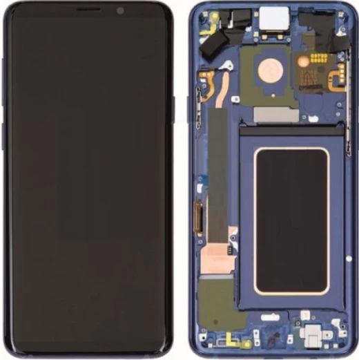 TE Samsung S9 Plus G965 Uyumlu Çıtalı Lcd Ekran Dokunmatik Mavi ürün görseli 1