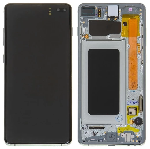 TE Samsung S10 Plus G975 Uyumlu Çıtalı OLED Lcd Ekran Yeşil ürün görseli 1