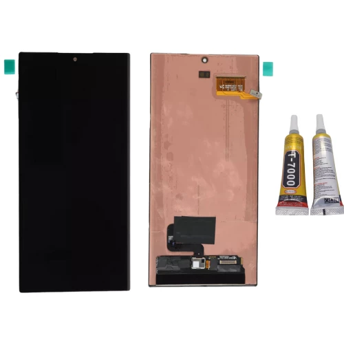 TE Samsung S22 Ultra 5G S908E Uyumlu OLED Lcd Ekran + B7000 ürün görseli 1