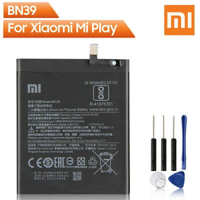 Xiaomi Mi Play Pil Batarya Bn39 + Tamir Seti 3000Mah ürün görseli 1