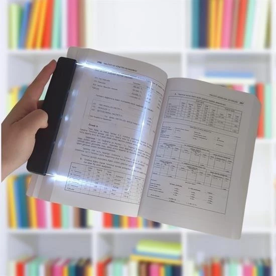 Kitap Arası Okuma Işığı Led Panel Kitap Okuma Lambası - Resim 2