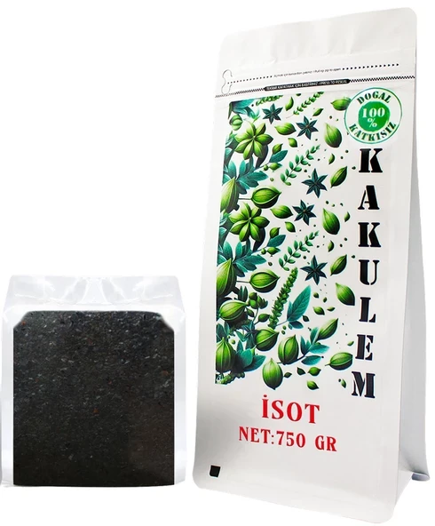 KAKULEM SERTİFİKALI Güneşte Kurutulmuş Yerli İsot Biberi 750 GR ürün görseli 1