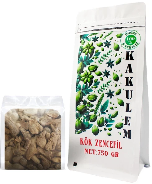 KAKUELM SERTİFİKALI Kök Zencefil 750 GR ürün görseli 1