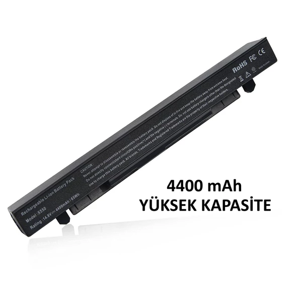 Asus F552WA Notebook Batarya Pil 8 cell ürün görseli 1