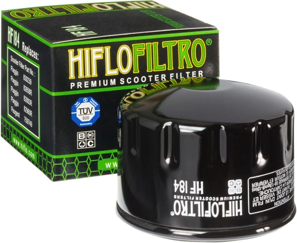 Hiflo Hf184 2002-2010 Piaggio X9 500 Uyumlu Yağ Filtresi ürün görseli 1