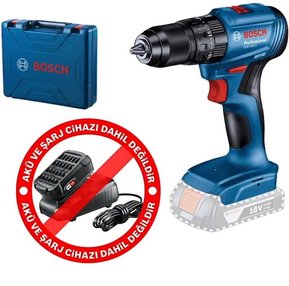 Bosch Gsb 185-Li Akülü Darbeli Matkap Solo ürün görseli 1