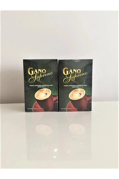 Gano Supreno Ginseng, Ganoderma Mantarı ve Kahveli İçecek 2'li Paket ürün görseli 1