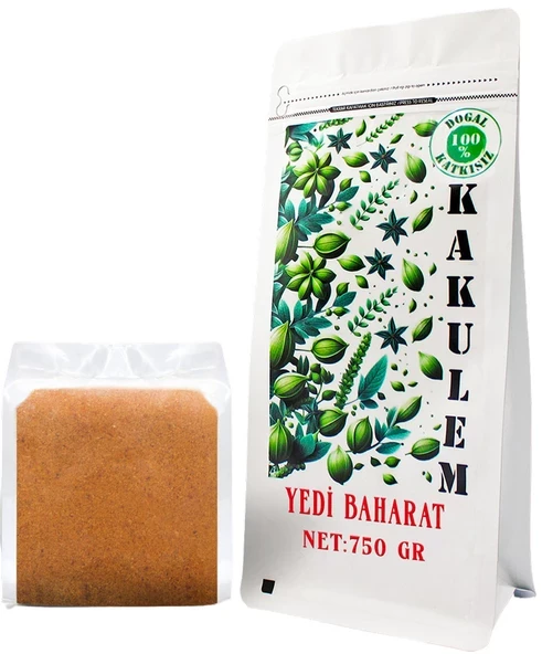 KAKULEM SERTİFİKALI Sosluk Yemeklik Mangallık Özel Karışım 7 Baharat 750 GR ürün görseli 1