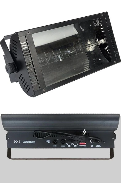 Quenlite Strobe-1500DMX Strobe Light Çakar Işık 1500 Watt DMX Kontrol Disko Sahne Işık ürün görseli 1