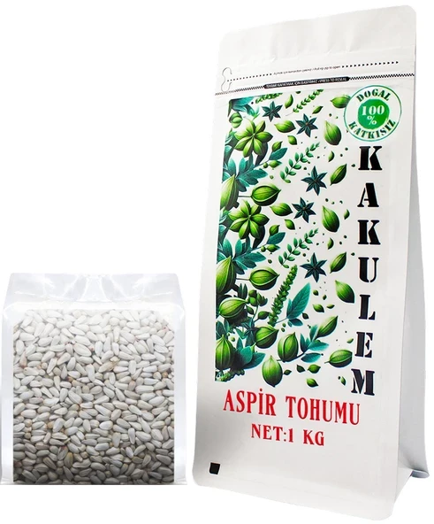 KAKUELM SERTİFİKALI Sultan Papağan Yemi Aspir Çekirdeği Tohumu 1 KG ürün görseli 1