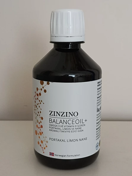 Zinzino Balanceoil+ 300 ml Yeni Nesil Balık Yağı ürün görseli 1