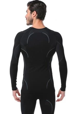 Evolite Thermowear Bay Termal Üst İçlik M-L Siyah-Gri E-3025 ürün görseli 1