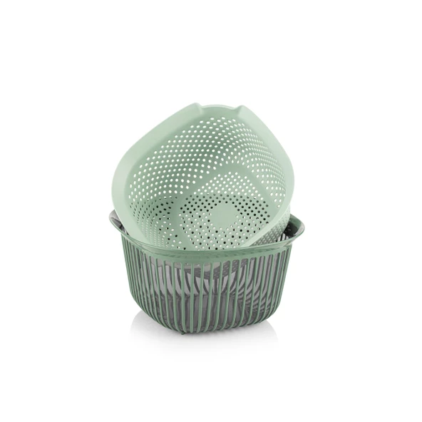 Selka Home 2 Parça Süzgeçli Kase 4000 ml - Resim 3