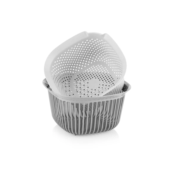 Selka Home 2 Parça Süzgeçli Kase 4000 ml ürün görseli 1