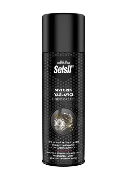 Selsil Sıvı Gres Yağlayıcı Sprey 500 ml ürün görseli 1