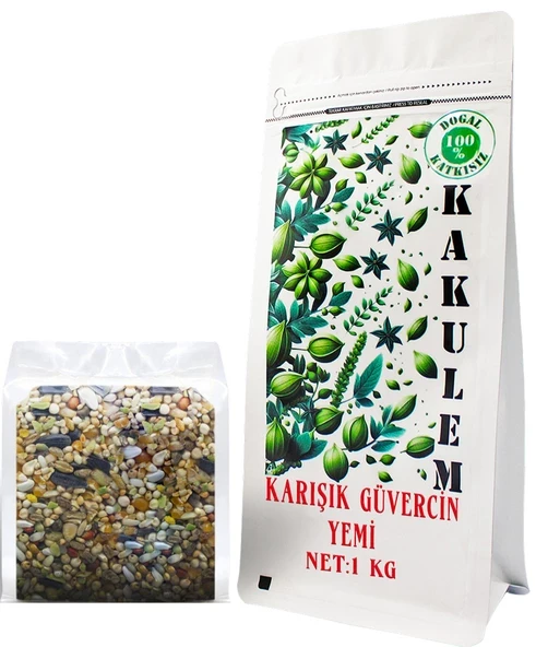 KAKULEM SERTİFİKALI Hızlı Geliştiren Lüks Karışık Güvercin Yemi 1 KG ürün görseli 1